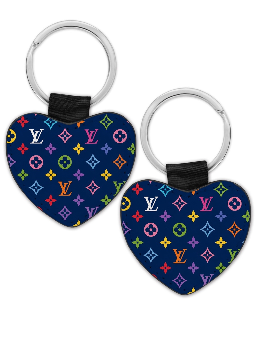 HANDMADE FASHION Heart Keychain